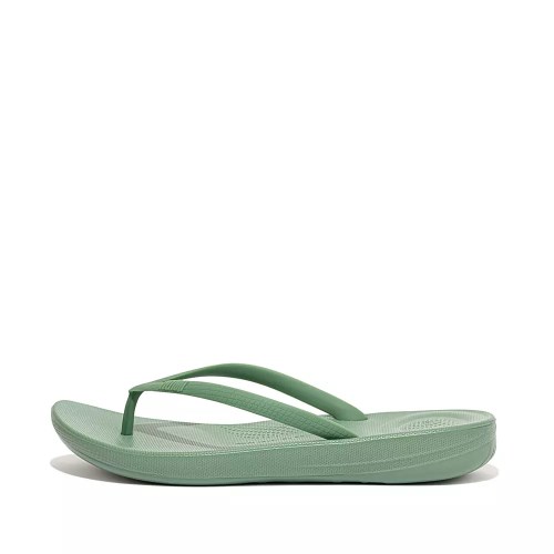 Chanclas Fitflop IQUSHION Ergonomic Mujer Verde Menta | MX.O-36247