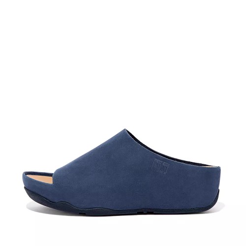 Chanclas Fitflop SHUV Nubuck Mujer Azul Marino | MX.F-08967