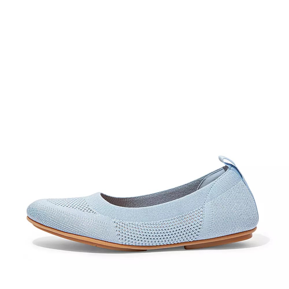 Ballerinas Fitflop ALLEGRO Airyknit Mujer Azules Claro | MX.T-35429