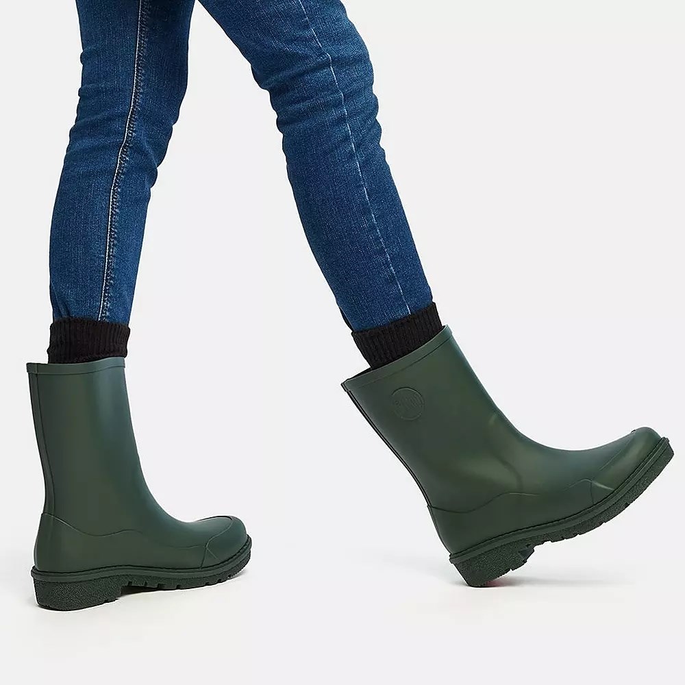 Botas de Lluvia Fitflop WONDERWELLY Mujer Verdes Oscuro | MX.Y-24853