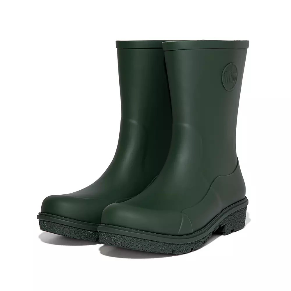 Botas de Lluvia Fitflop WONDERWELLY Mujer Verdes Oscuro | MX.Y-24853