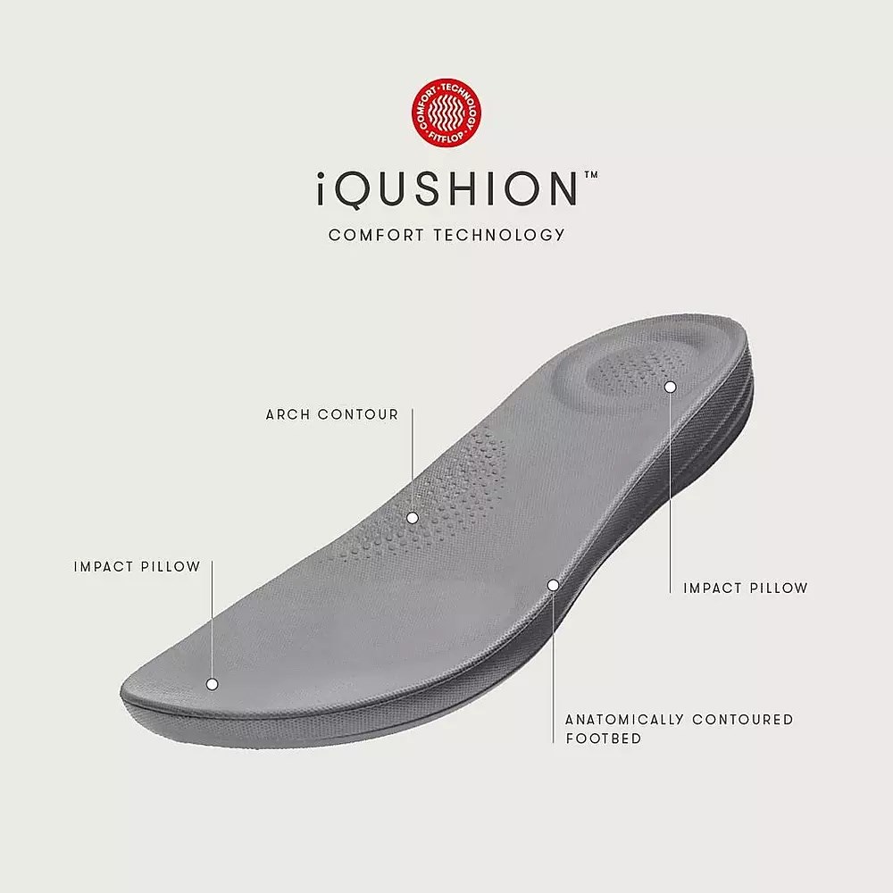 Chanclas Fitflop IQUSHION Ergonomic Hombre Marrom | MX.D-32605