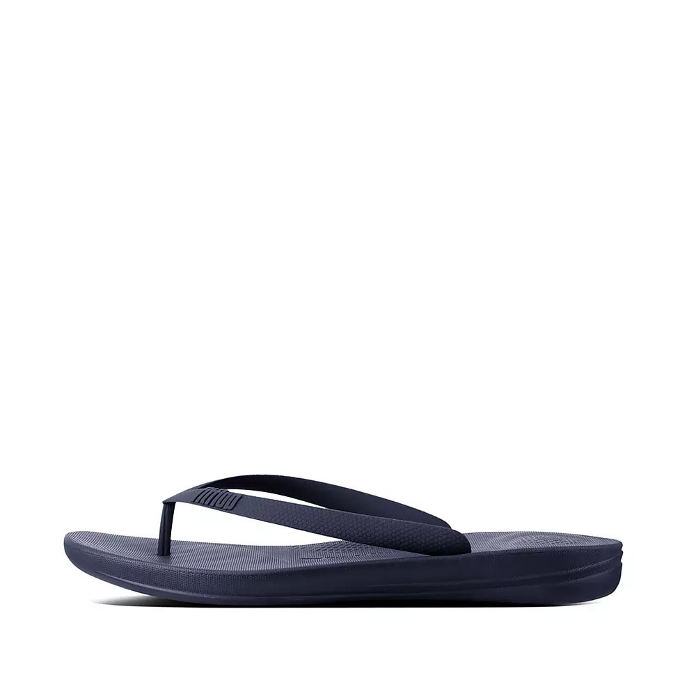 Chanclas Fitflop IQUSHION Ergonomic Hombre Azul Marino | MX.X-39814