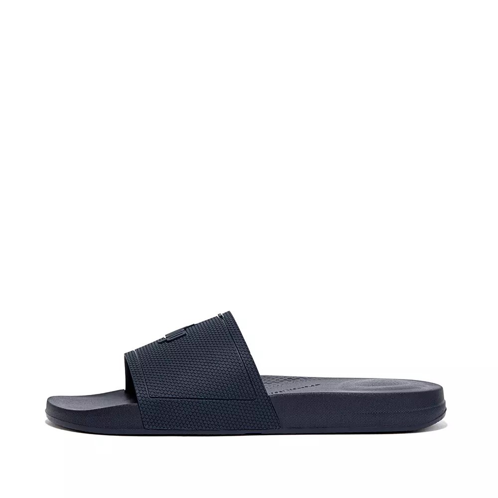 Chanclas Fitflop IQUSHION Pool Hombre Azul Marino | MX.Q-73692