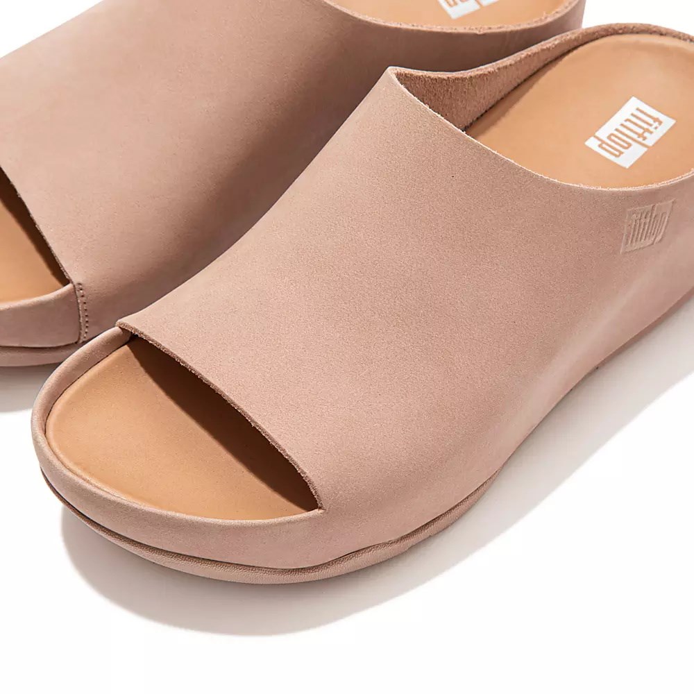 Chanclas Fitflop SHUV Nubuck Mujer Beige | MX.U-27504