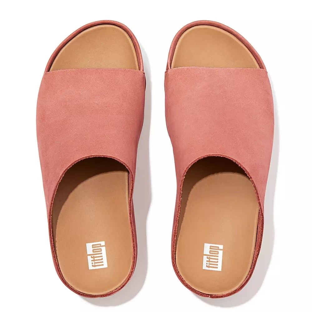 Chanclas Fitflop SHUV Nubuck Mujer Rosas | MX.J-20947