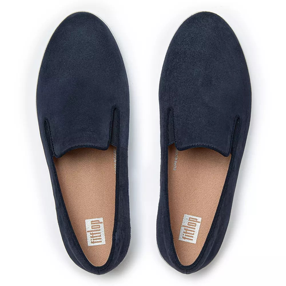 Loafers Fitflop SUPERSKATE Mujer Azul Marino | MX.Q-19736