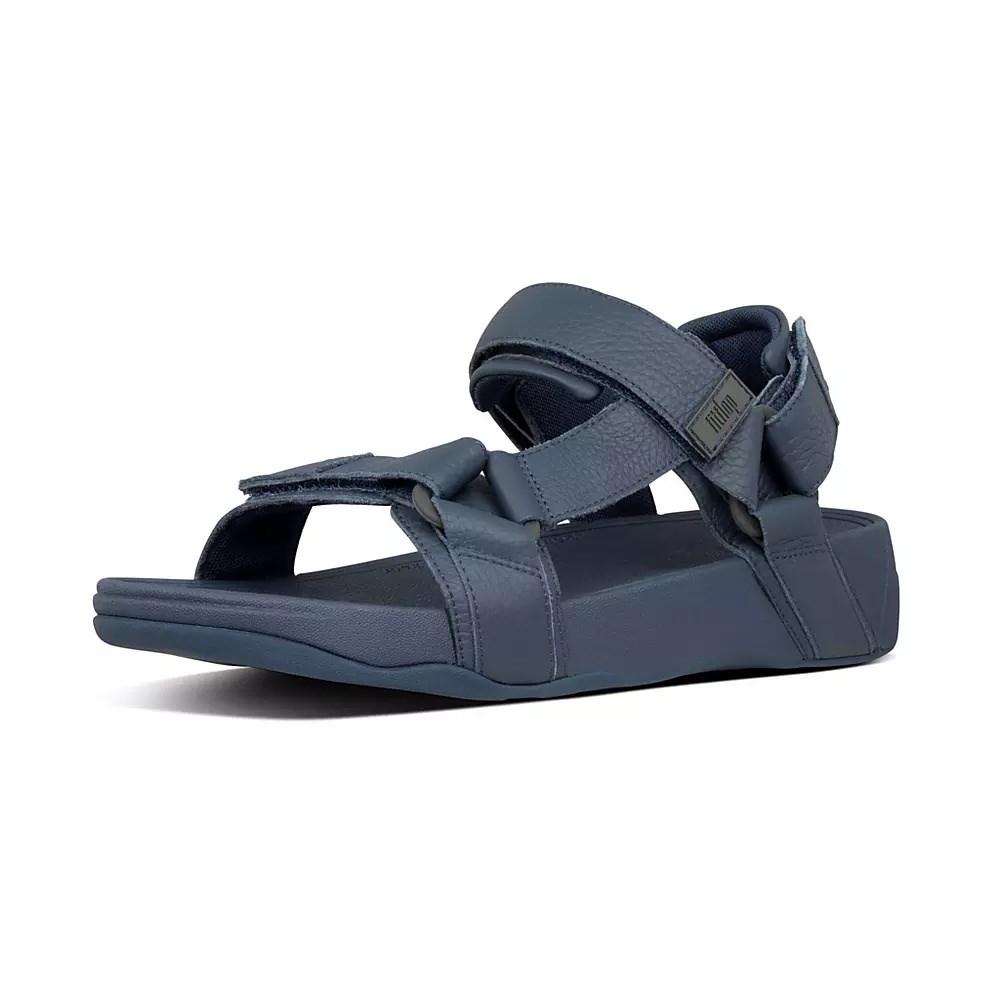 Sandalias Fitflop RYKER Back-Correa Hombre Azul Marino | MX.X-46705