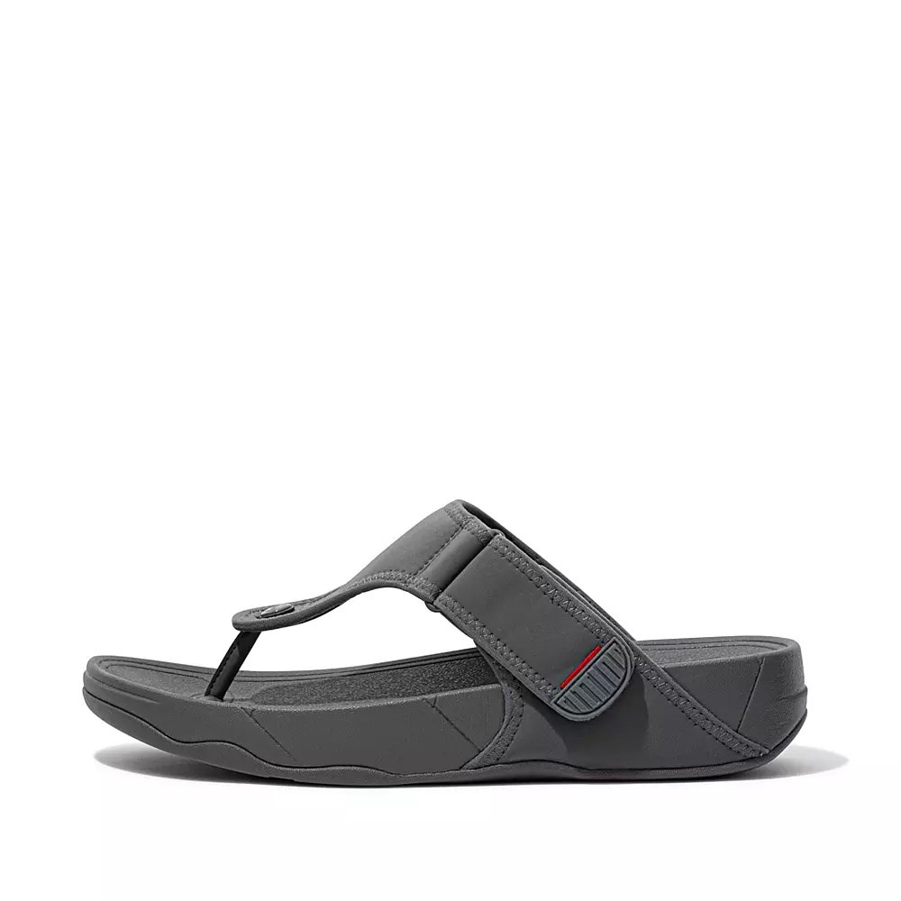 Sandalias Fitflop TRAKK II Agua-Resistant Puntera-Post Hombre Grises | MX.B-63074