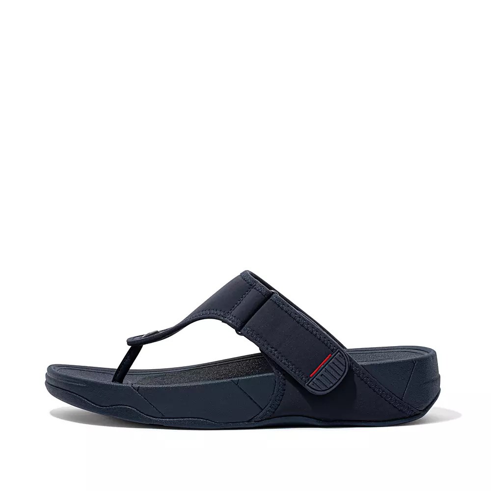 Sandalias Fitflop TRAKK II Agua-Resistant Puntera-Post Hombre Azul Marino | MX.Q-58497