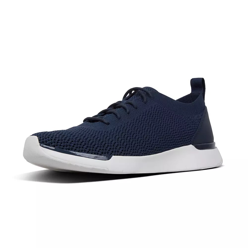 Tenis Fitflop FLEXKNIT Hombre Azul Marino | MX.W-12790