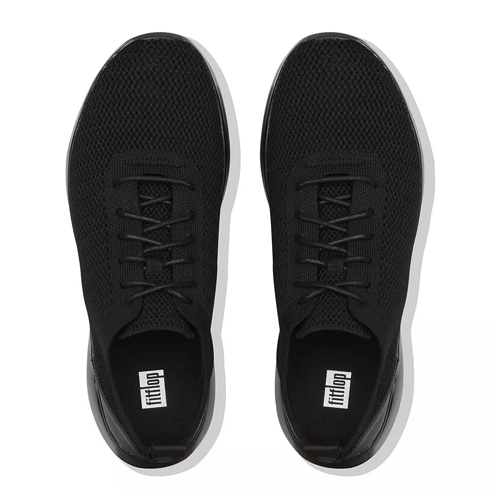 Tenis Fitflop FLEXKNIT Hombre Negros | MX.U-13506