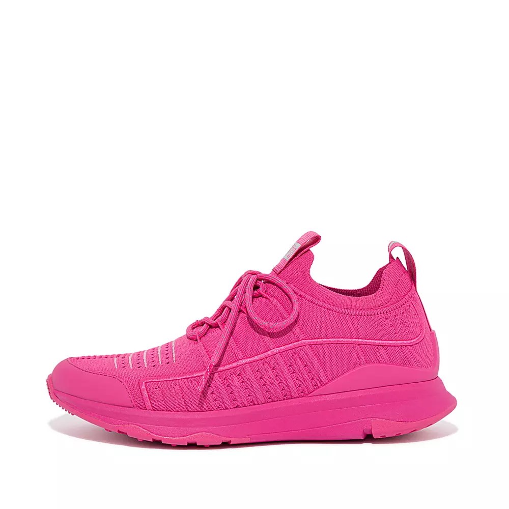 Tenis Fitflop VITAMIN FF Knit Mujer Rosas | MX.U-03714